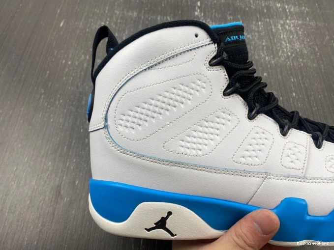 MaikeSneakers FQ8992-101 Air 9 Powder Blue Jordan 0803